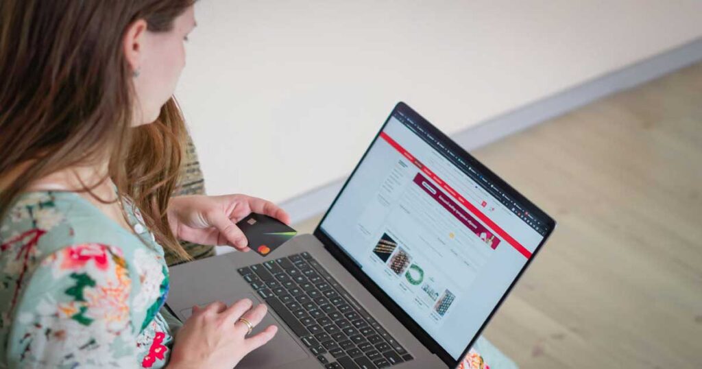 Online shopper questioning whether a heavily discounted technology deal may be misleading or fake